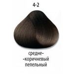 ДТ 4-2 стойкая крем-краска для волос Средний коричневый пепельный 60 мл 