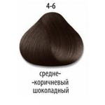 ДТ 4-6 стойкая крем-краска для волос Средний коричневый шоколадный 60 мл 