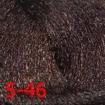 ДТ 5-46 стойкая крем-краска для волос Светлый коричневый бежевый шоколадный 60 мл 