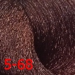 ДТ 5-68 стойкая крем-краска для волос Светлый коричневый шоколадный красный 60 мл 
