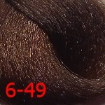 ДТ 6-49 стойкая крем-краска для волос Темный русый бежевый фиолетовый 60 мл 